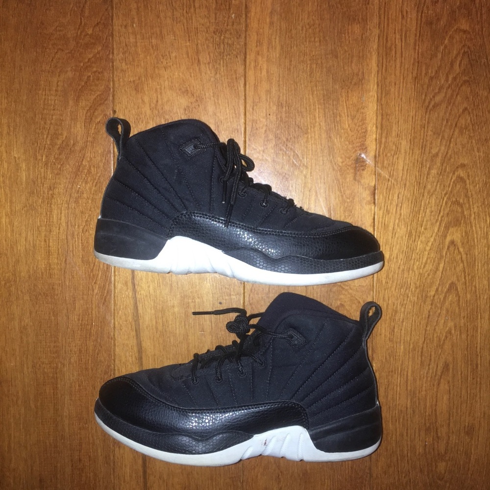 Air Jordan 12 Retro GS Black